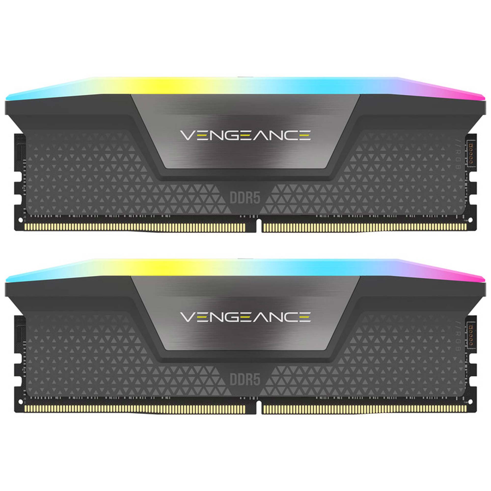 Corsair Vengeance DDR5 RGB 6400MHz C36, Grigio - 32GB (2x16GB) - immagine 3