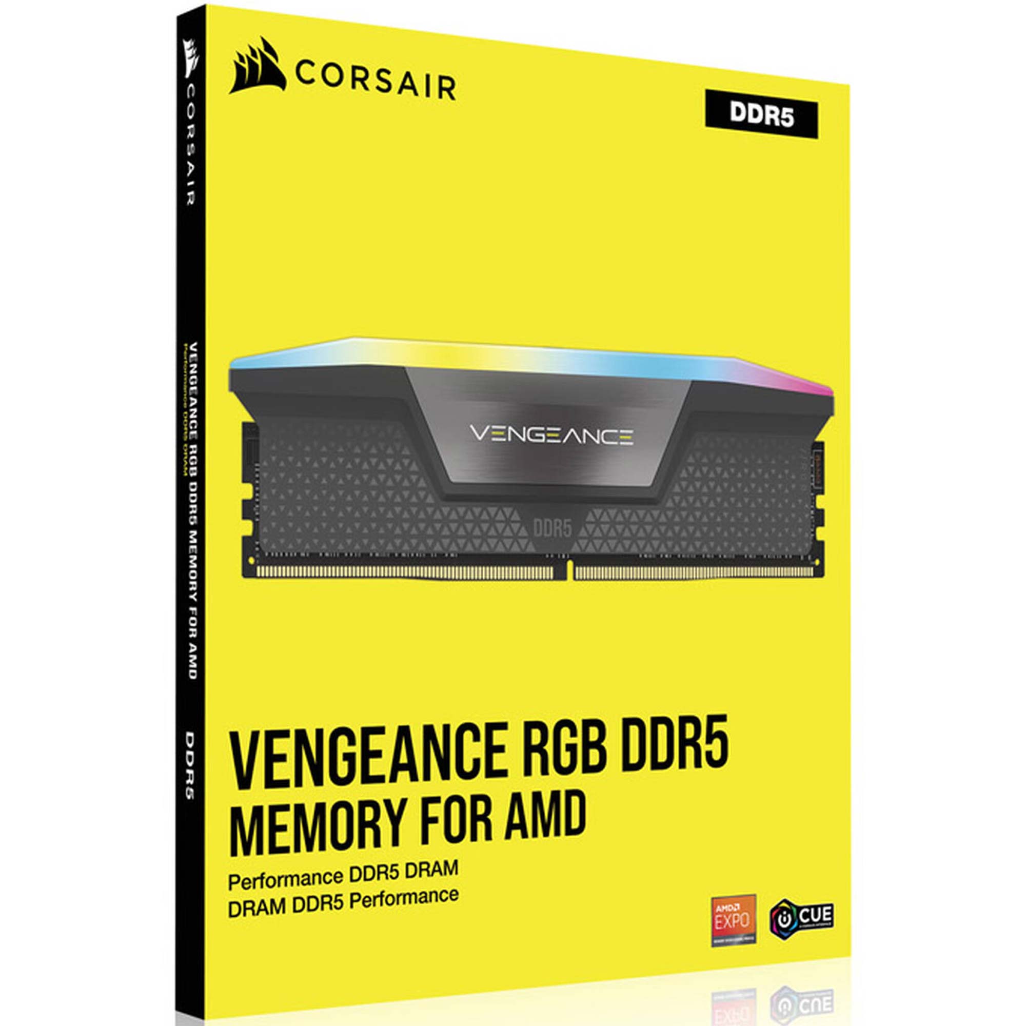 Corsair Vengeance DDR5 RGB 6400MHz C36, Grigio - 32GB (2x16GB) - immagine 7