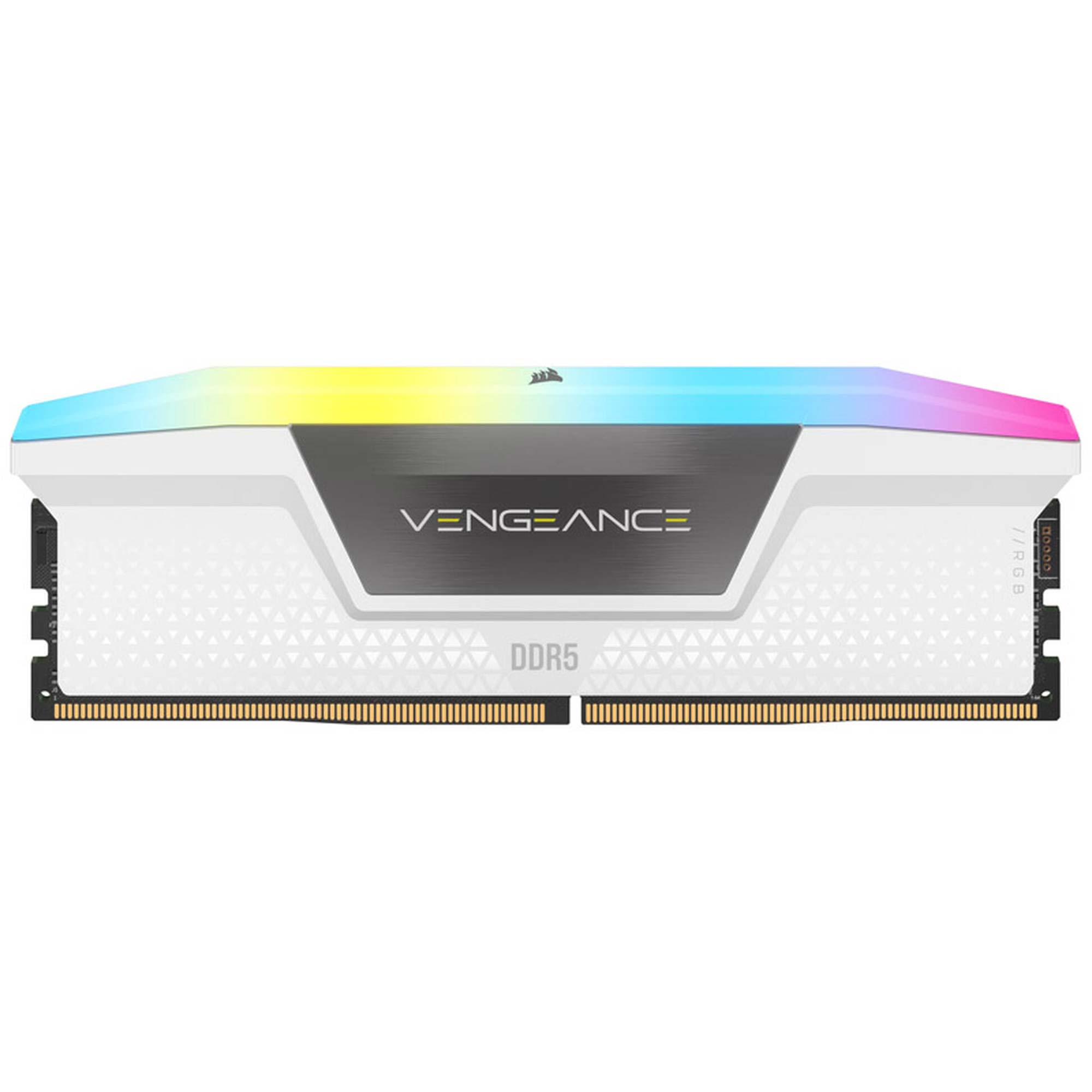 Corsair Vengeance DDR5 RGB 6400MHz C36, Bianco - 32GB (2x16GB) - immagine 4