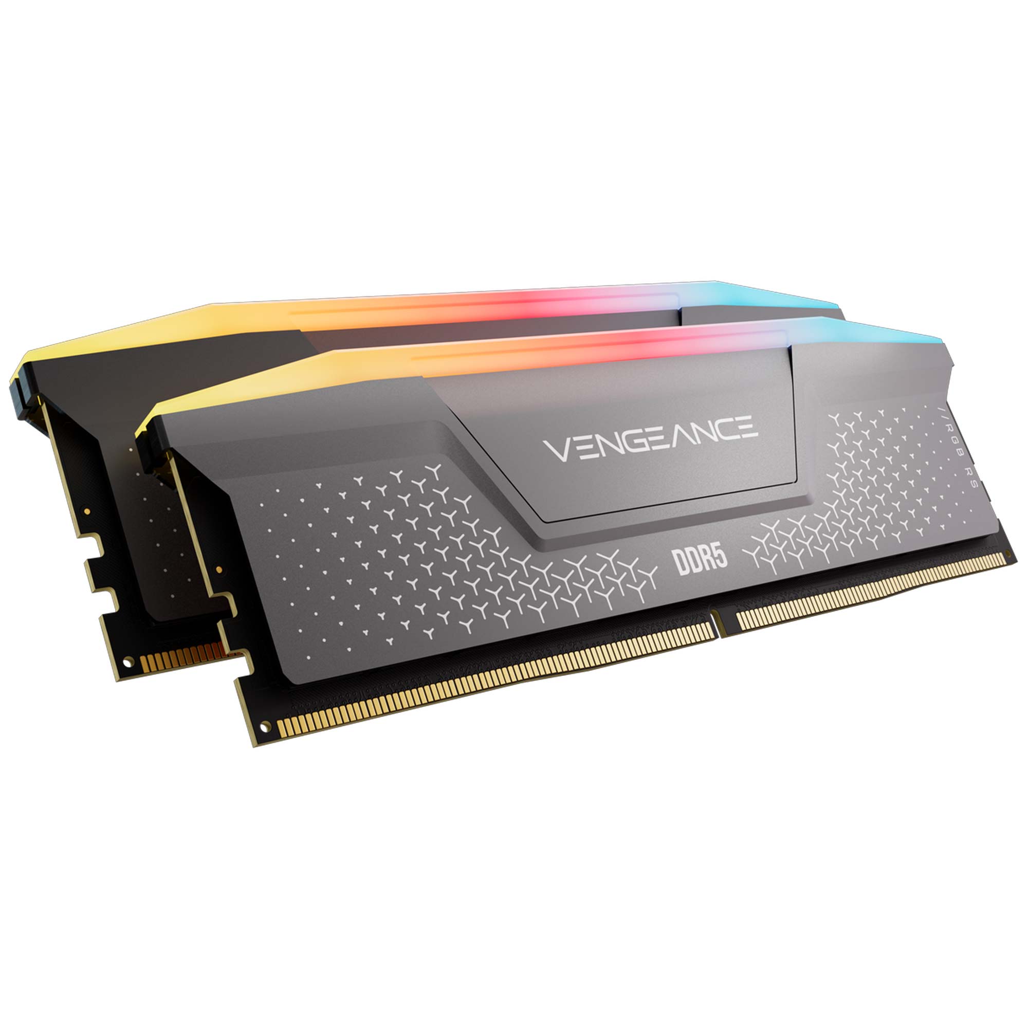 Corsair Vengeance DDR5 RGB RS 6000MHz C40, Grigio - 64GB (2x32GB) - immagine 3