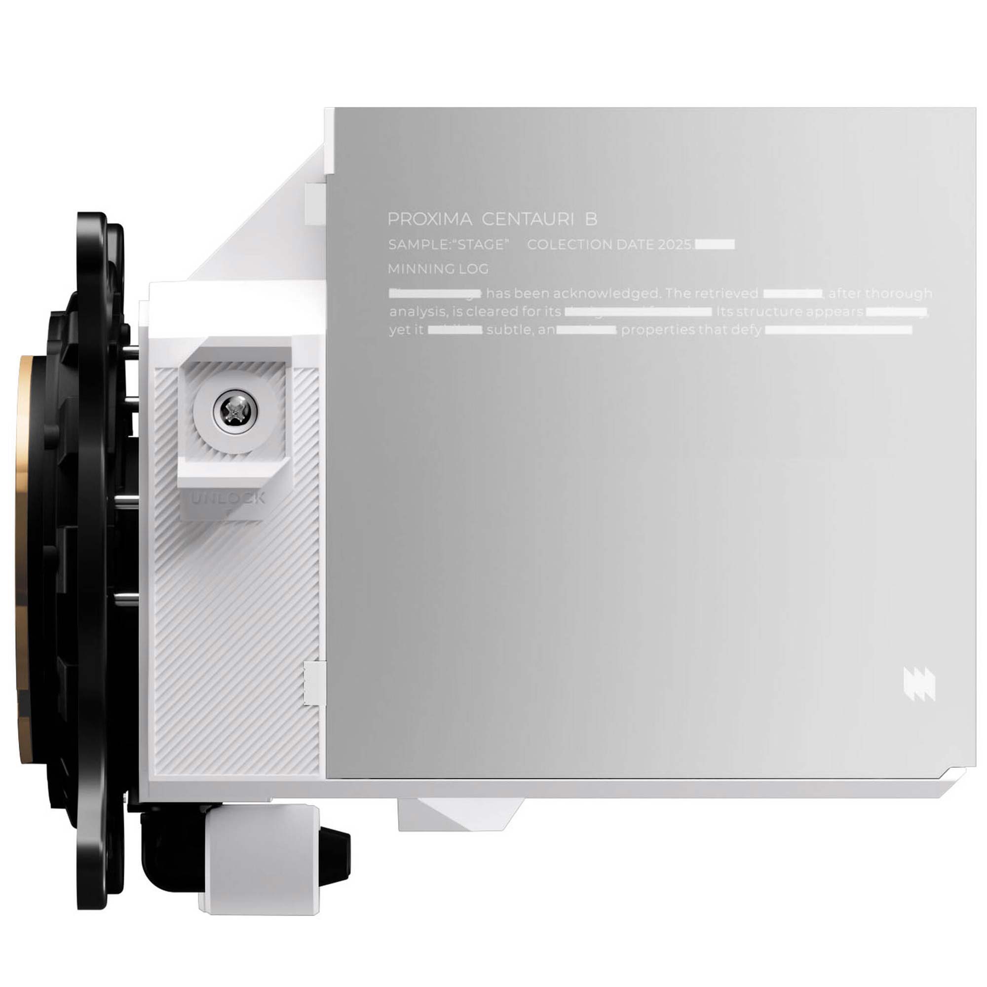 TRYX STAGE ARGB 360 Sistema AIO, Dual-Display IPS - 360 mm, Bianco - immagine 5