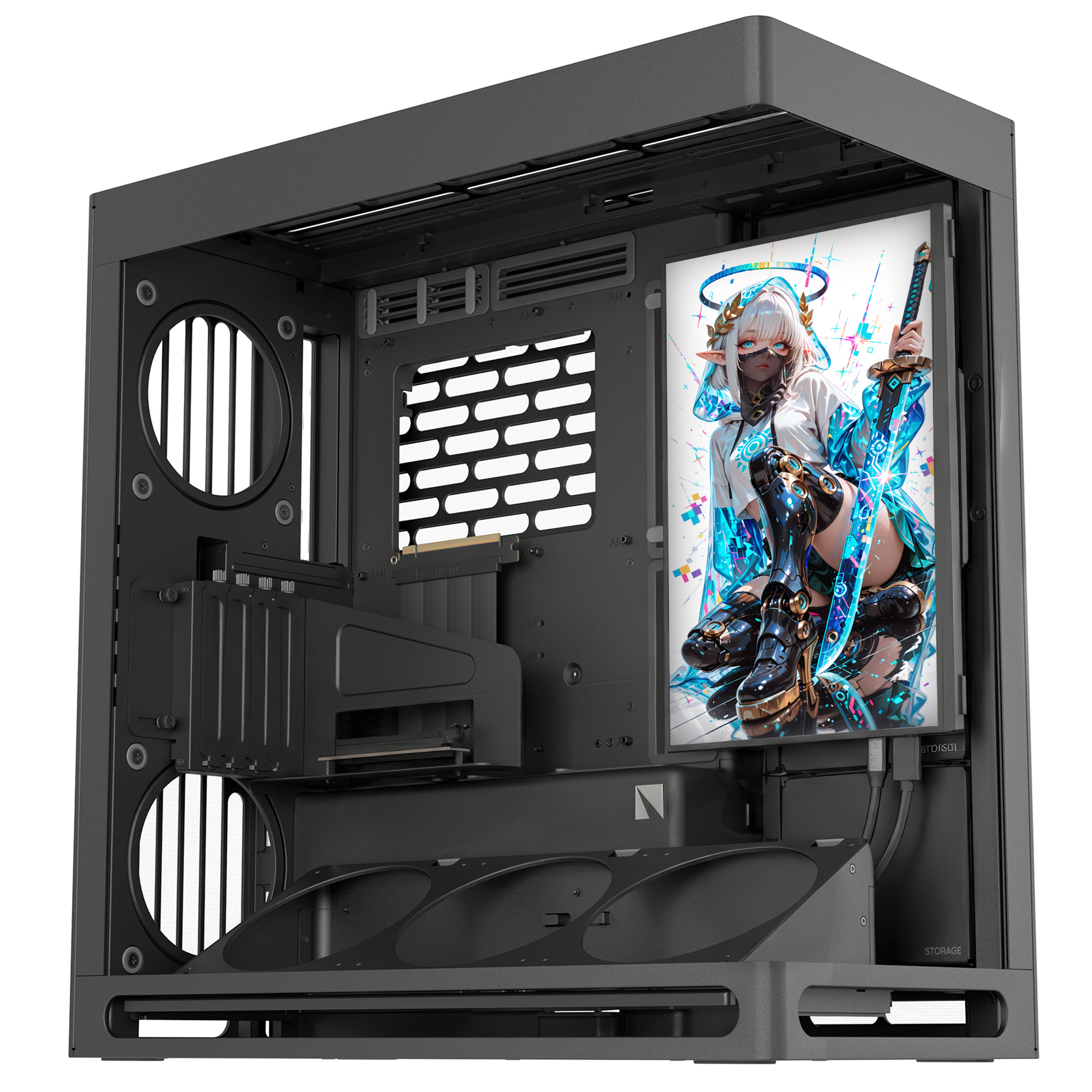 HAVN HS 420 VGPU + 14 Pollici Monitor Bundle - Nero