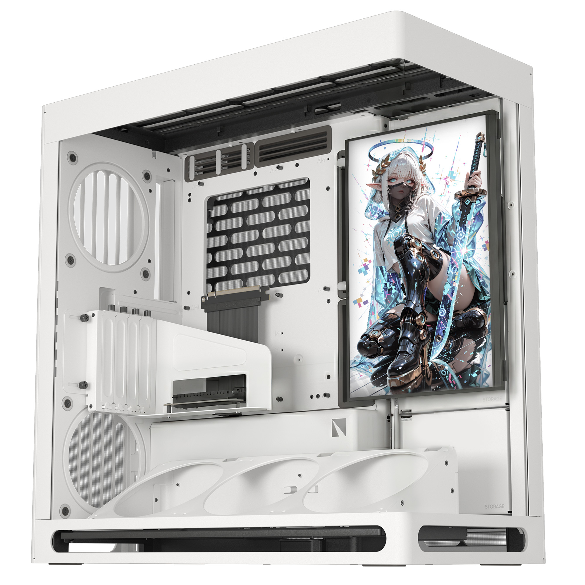 HAVN HS 420 VGPU + 14 Pollici Monitor Bundle - Bianco