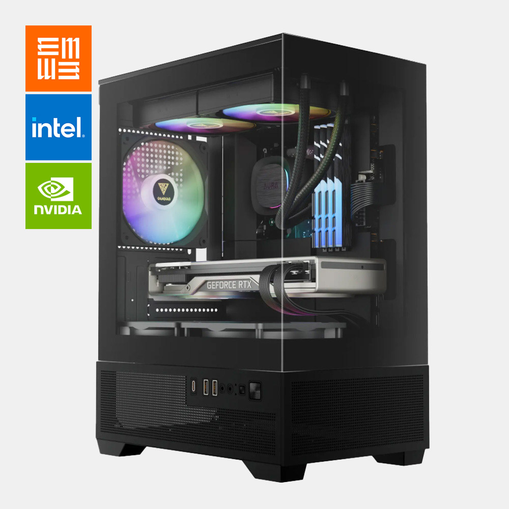 PROJECT ELEVEN // TWIN STRIKE – PC GAMING CORE ULTRA 5 225 + RTX 5060 8GB | ELEVEN PC GAMING