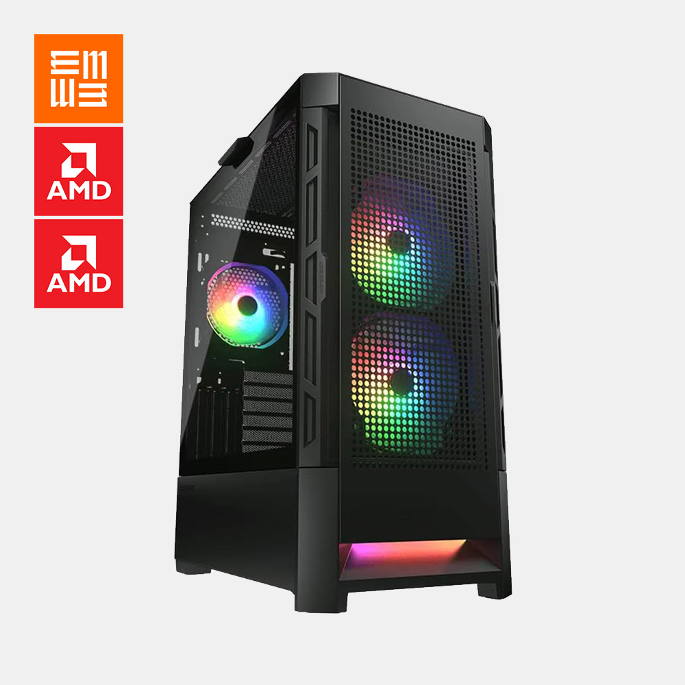 PROJECT ELEVEN // HELLSPARK – PC GAMING RYZEN 5 9600X + RX 9060 XT 16GB | ELEVEN PC GAMING