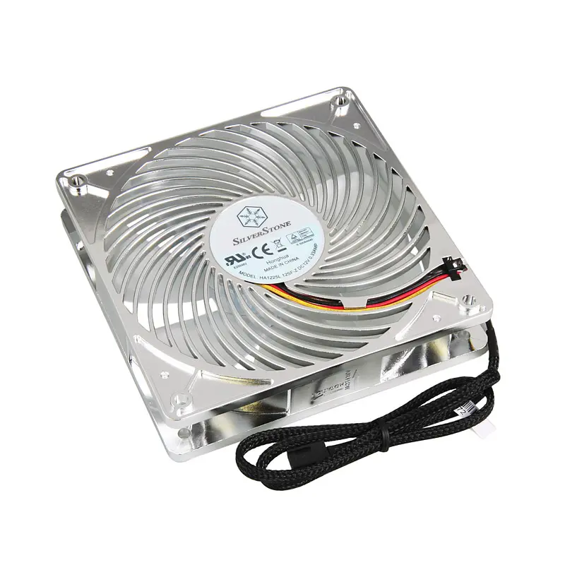Silverstone 120mm LED Fan AP121-WH Air Penetrator - Bianco - immagine 2