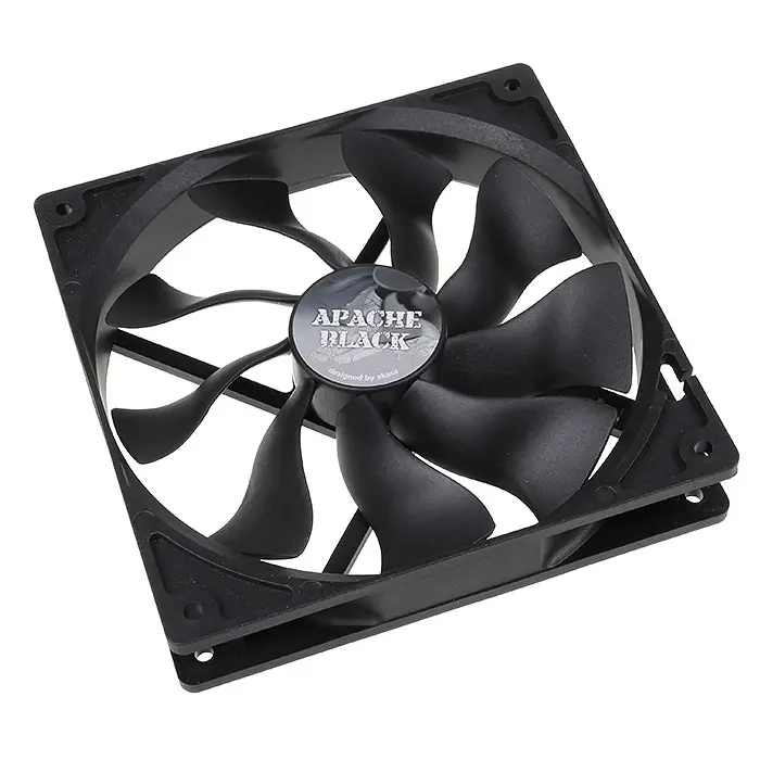 Akasa Apache 140mm PWM Fan - Nero