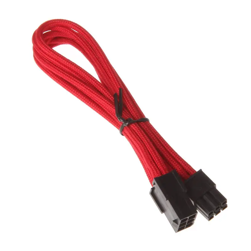 Silverstone Prolunga 6-Pin 250mm - Rosso - immagine 2