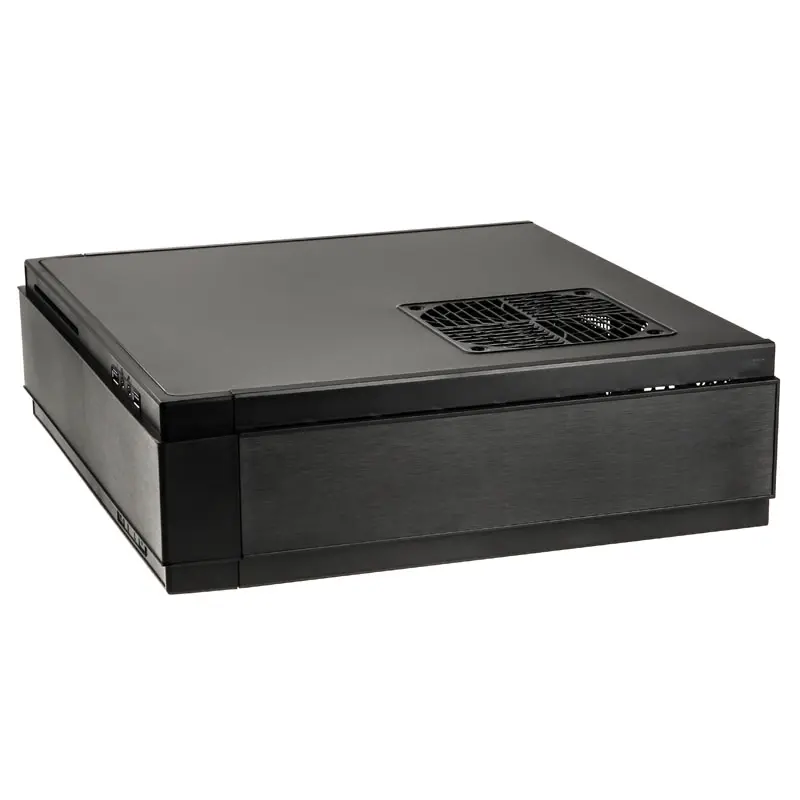 Silverstone SST-ML07B USB3.0 Milo Case HTPC - Nero - immagine 3