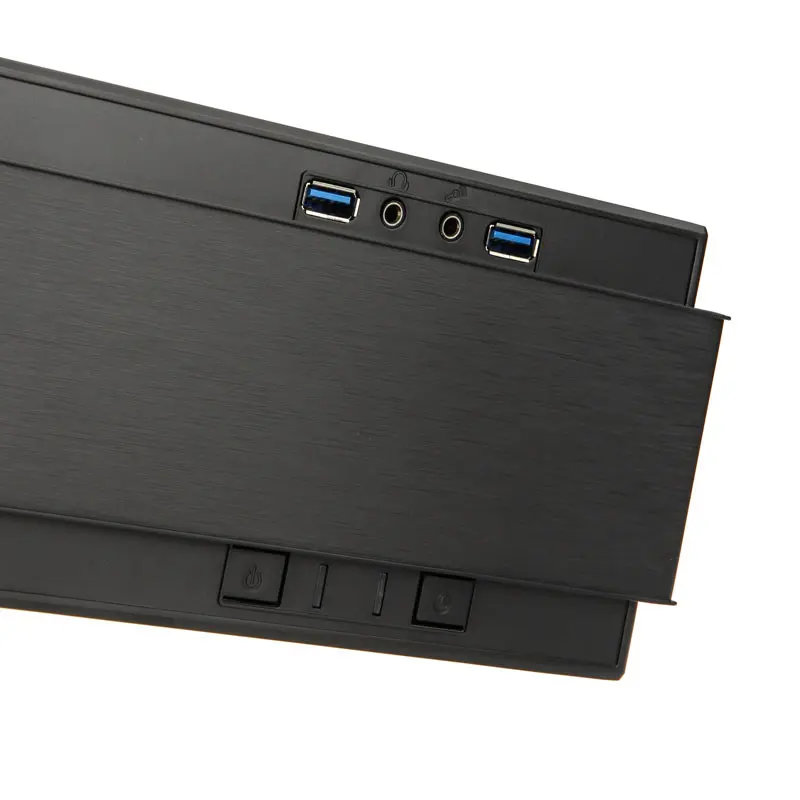 Silverstone SST-ML07B USB3.0 Milo Case HTPC - Nero - immagine 7