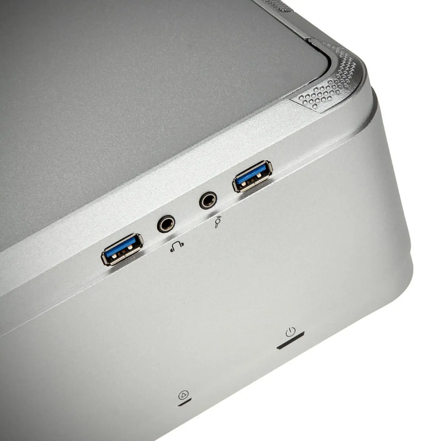 Silverstone SST-FTZ01S Fortress FTZ01 Case Mini ITX - Argento - immagine 7