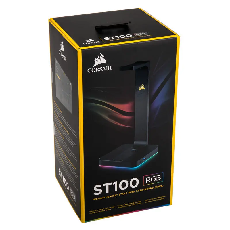 Corsair Gaming ST100 RGB Headset Stand con Audio Surround 7.1 - immagine 6