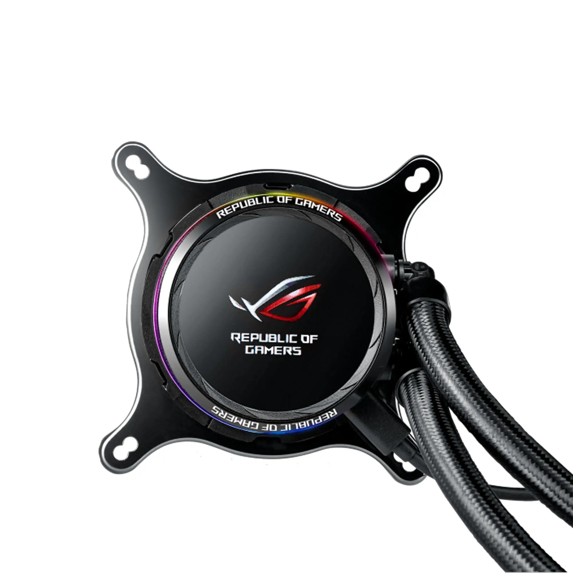Asus ROG Ryuo 240 RGB AIO Liquid CPU Cooler - 240mm - immagine 2