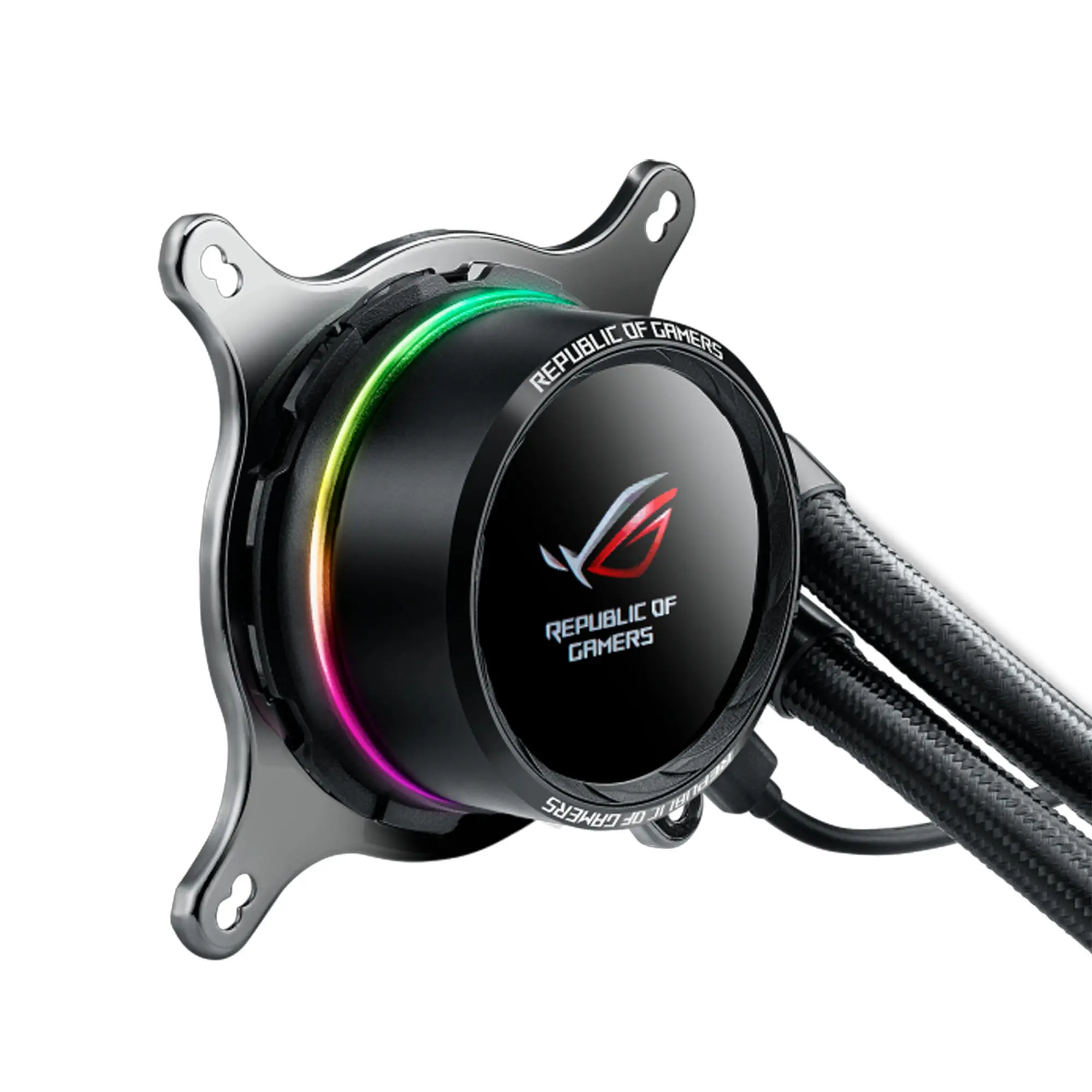 Asus ROG Ryuo 240 RGB AIO Liquid CPU Cooler - 240mm - immagine 4