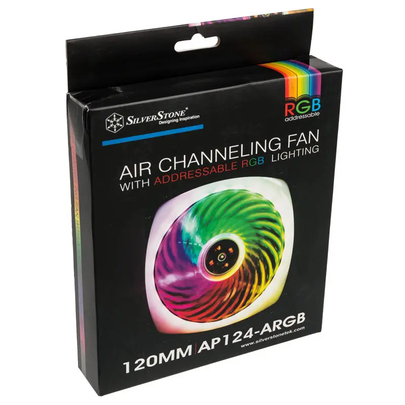 Silverstone SST-AP124-ARGB Air Penetrator, Ventola D-RGB - 120mm - immagine 7