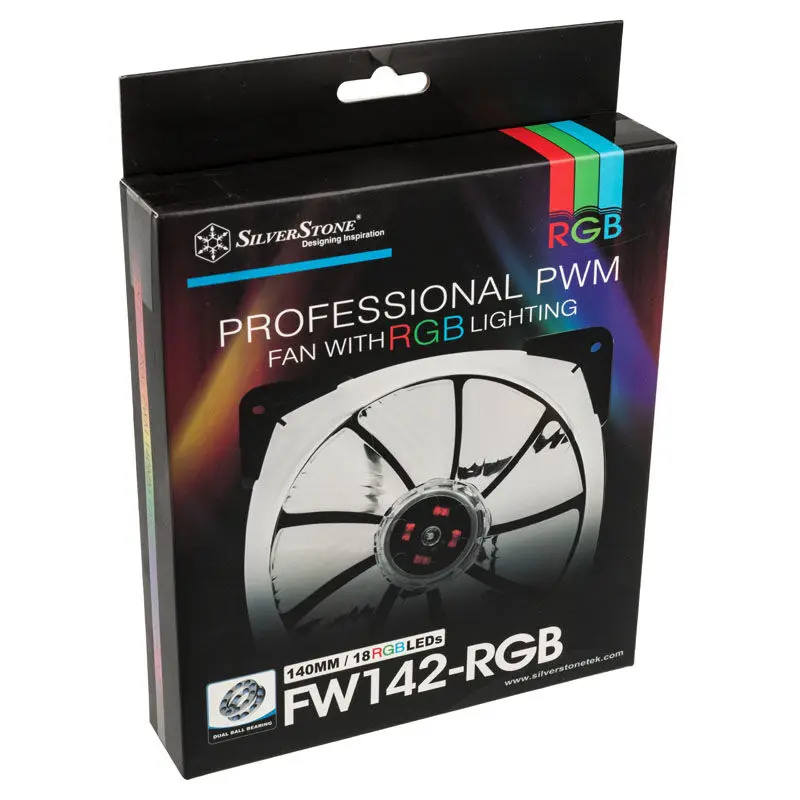 Silverstone SST-FW142-RGB, Ventola RGB - 140mm - immagine 7