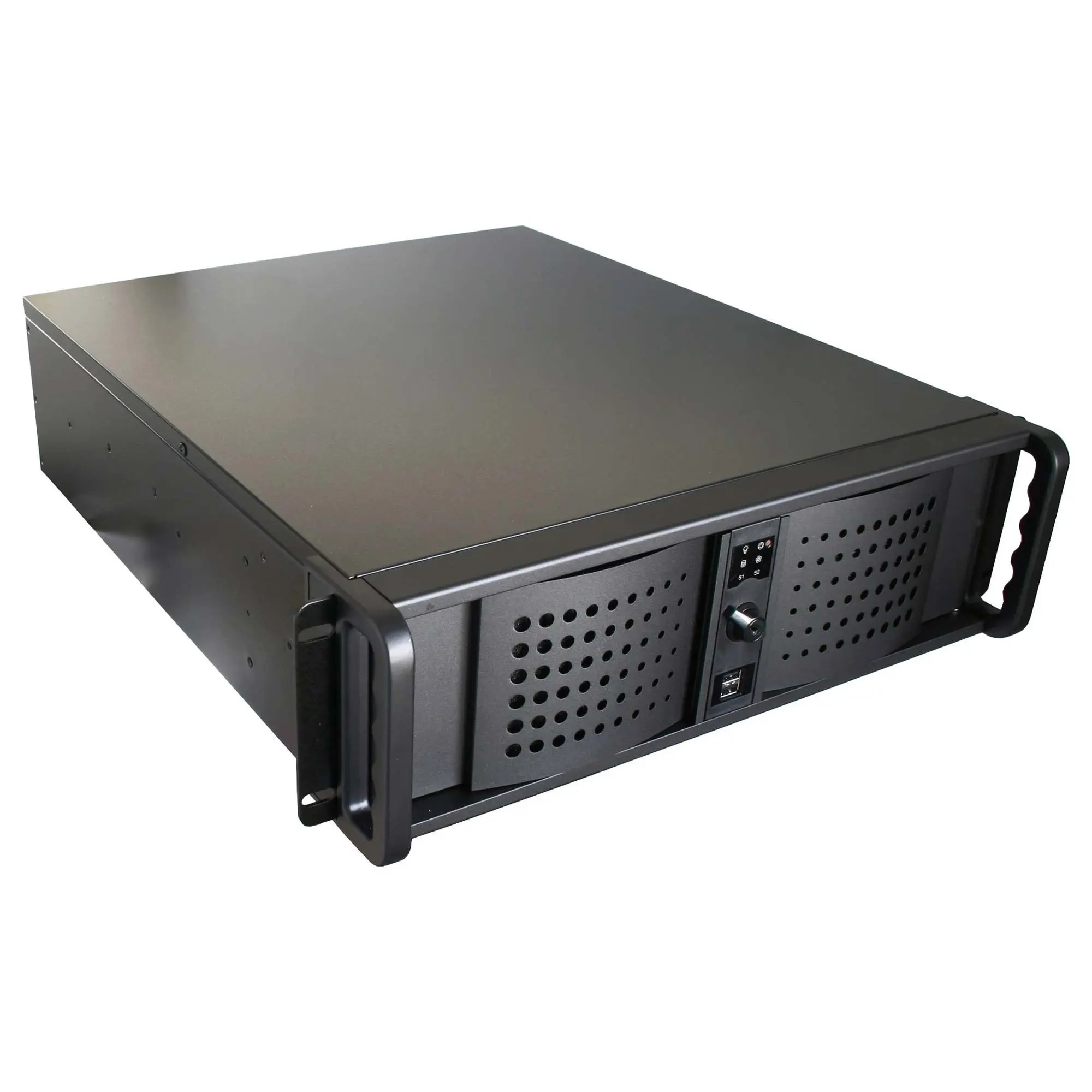 Fantec TCG-3830KX07A-1 Rack Case 3U - Nero