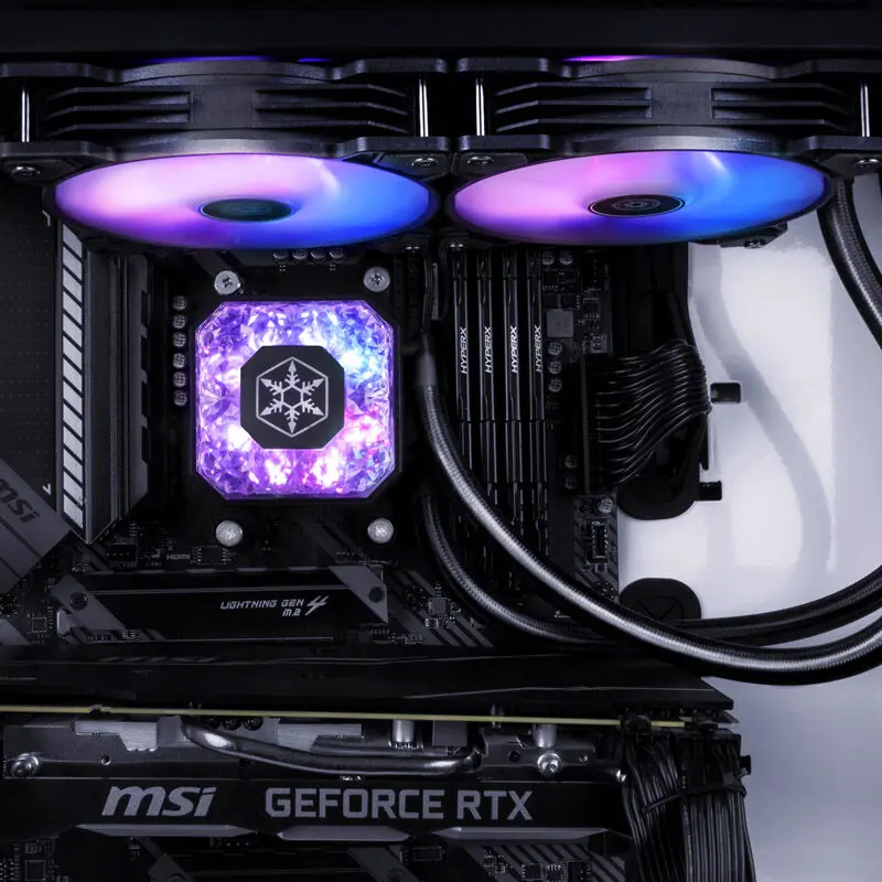 Silverstone IceGem 280 Cooler AIO, ARGB - 280 mm - immagine 6