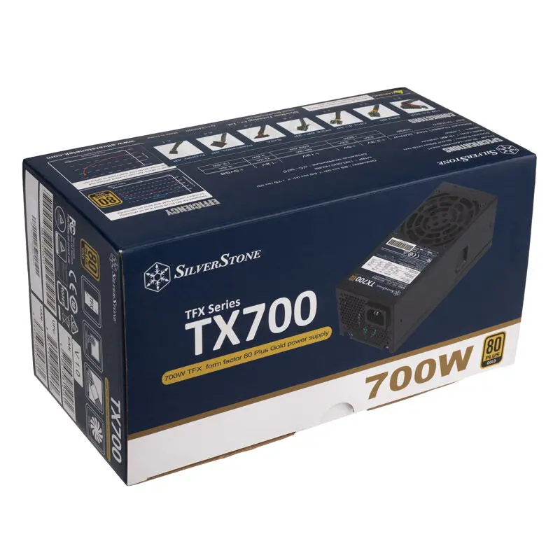 SilverStone Alimentatore TFX SST-TX700-G, 80 PLUS Gold - 700 Watt - immagine 5