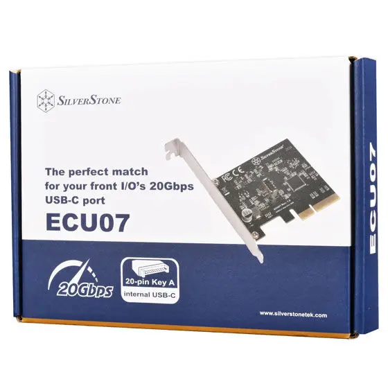 Silverstone SST-ECU07, Controller USB-C 3.2 Gen 2x2 - PCIe - immagine 5