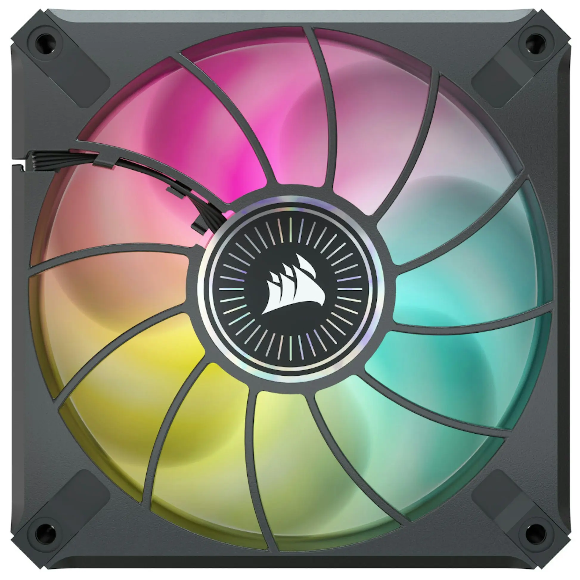 Corsair iCUE ML140 RGB ELITE Premium PWM Magnetic Levitation Fan, Dual Pack - 140mm - immagine 3
