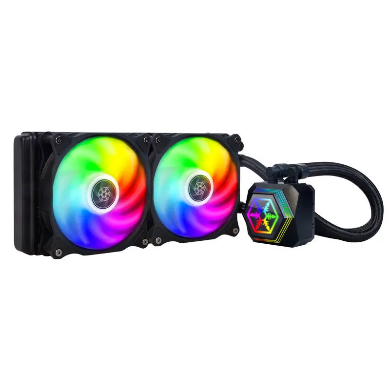 Silverstone SST-PF240-ARGB-V2 Cooler AIO, ARGB - 240 mm - Nero