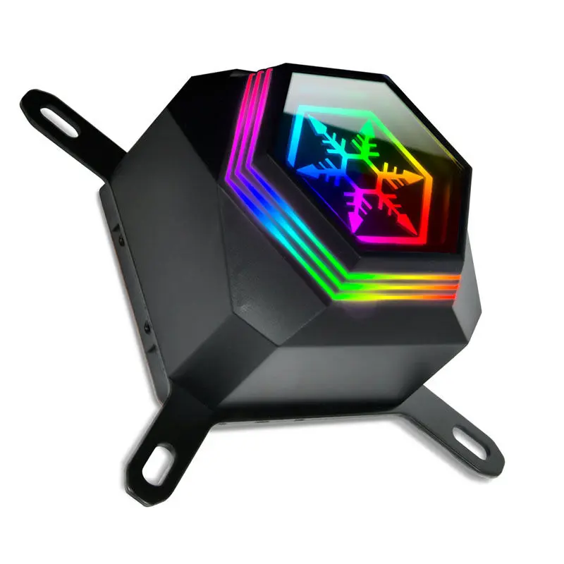 Silverstone SST-PF240-ARGB-V2 Cooler AIO, ARGB - 240 mm - Nero - immagine 6