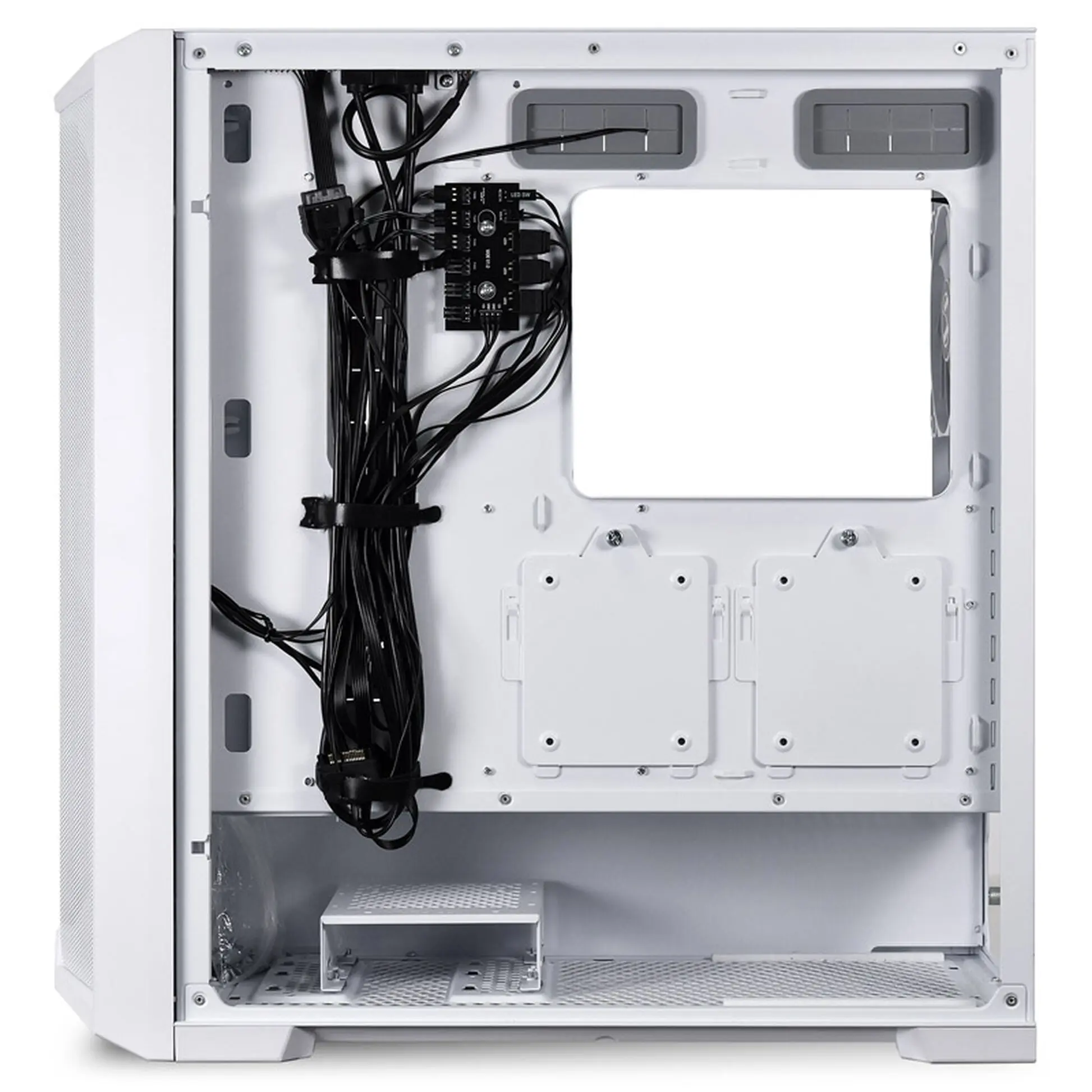 Lian Li LANCOOL 215 ARGB, Tempered Glass - Bianco - immagine 4