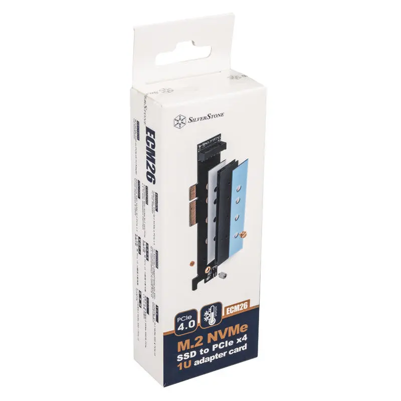 Silverstone SST-ECM26-V2 Porta M.2 (M-Key) interfaccia PCIe x4 - immagine 5