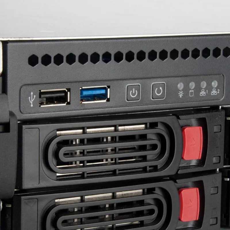Silverstone SST-RM43-320-RS Rackmount Server - 4U - Grigio - immagine 3