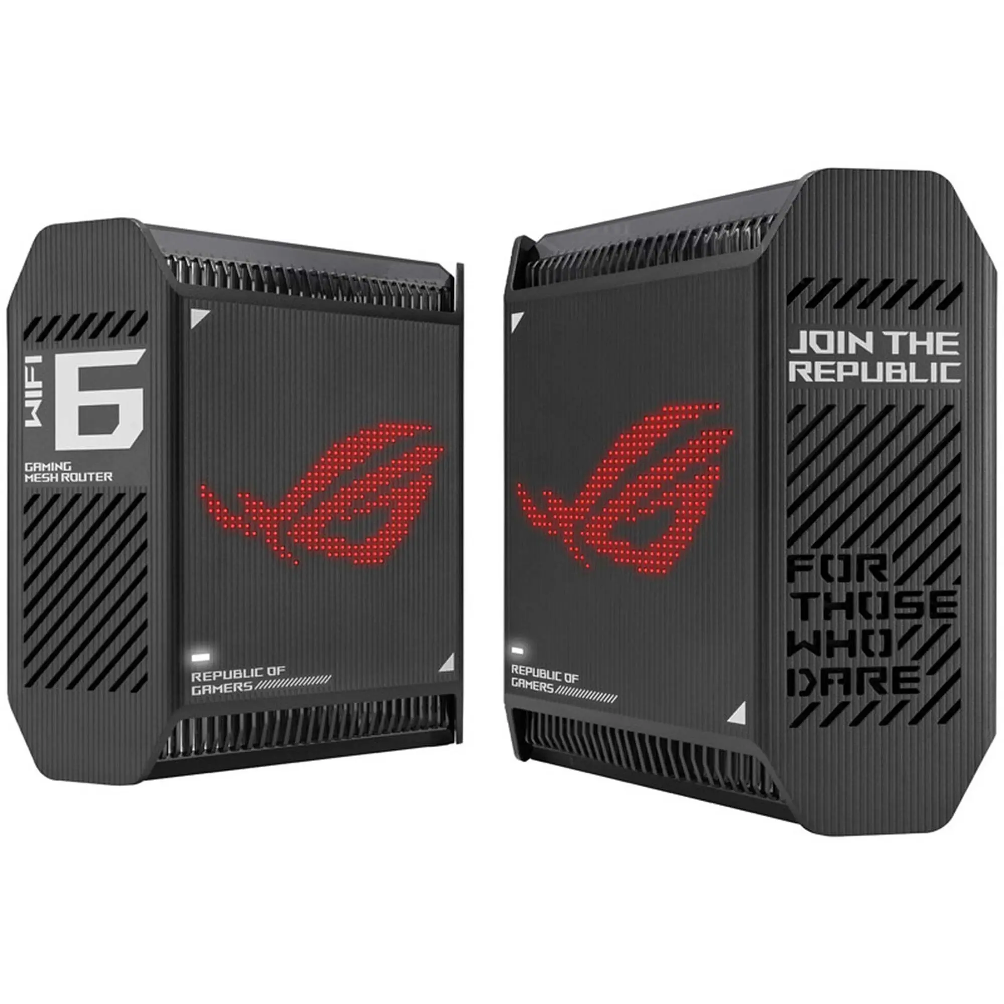 Asus ROG Rapture GT6 (B-2PK) Tri-band Mesh WiFi 6 System - Nero - immagine 2