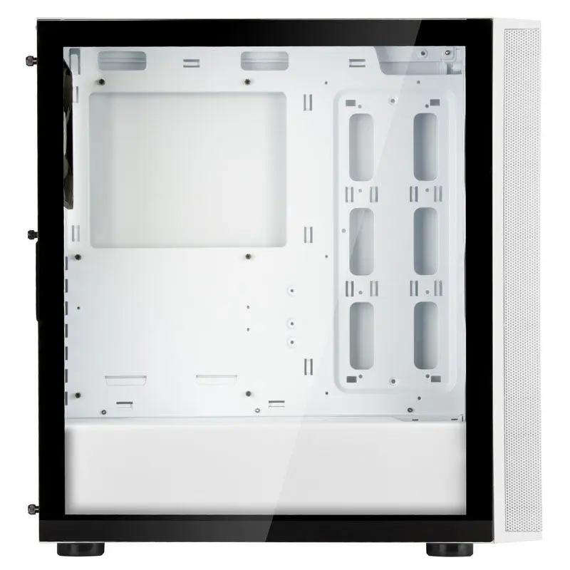 Silverstone SST-FAR1W-G-V2 Fara R1 V2, Tempered Glass - Bianco - immagine 2
