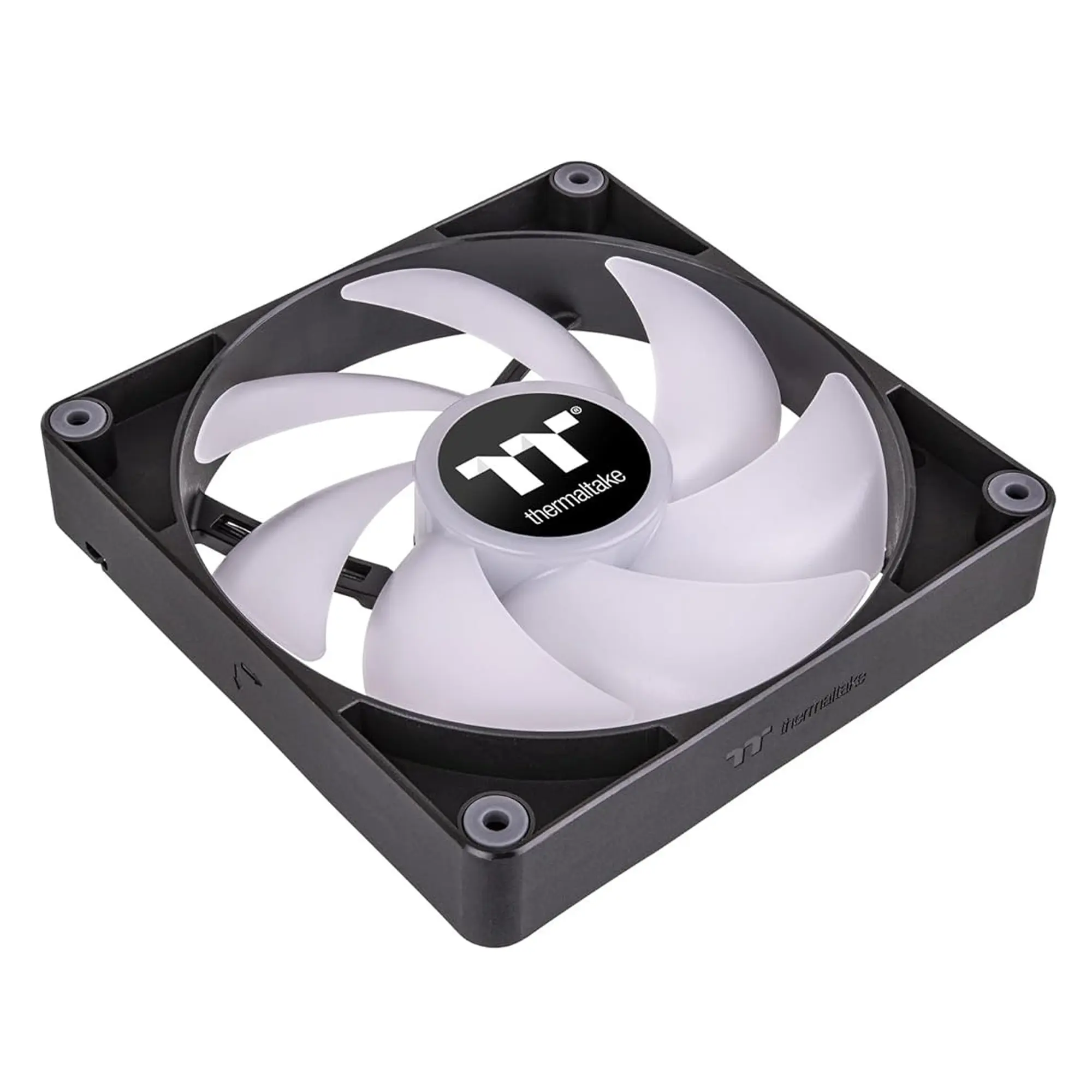 Thermaltake CT140 ARGB Sync PC Cooling Fan, 140mm, Nero - Kit 2 Pezzi - immagine 2
