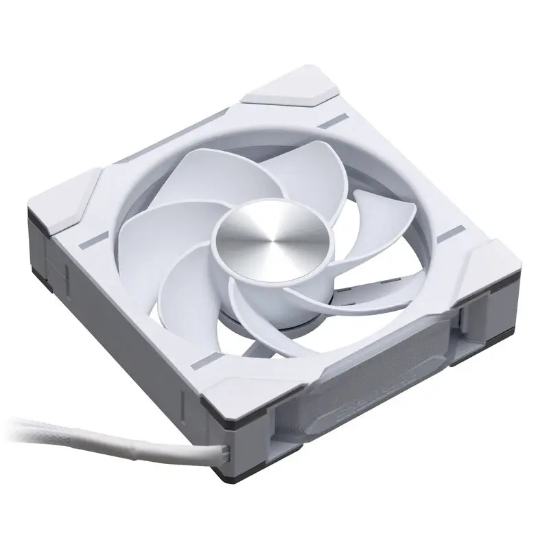 PHANTEKS D30 PWM Reverse Airflow D-RGB, 120mm - Bianco - immagine 2