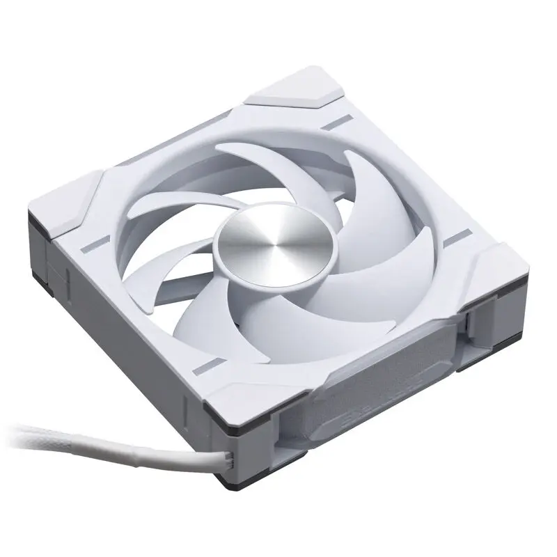 PHANTEKS D30 PWM Regular Airflow D-RGB, 120mm - Bianco - immagine 2