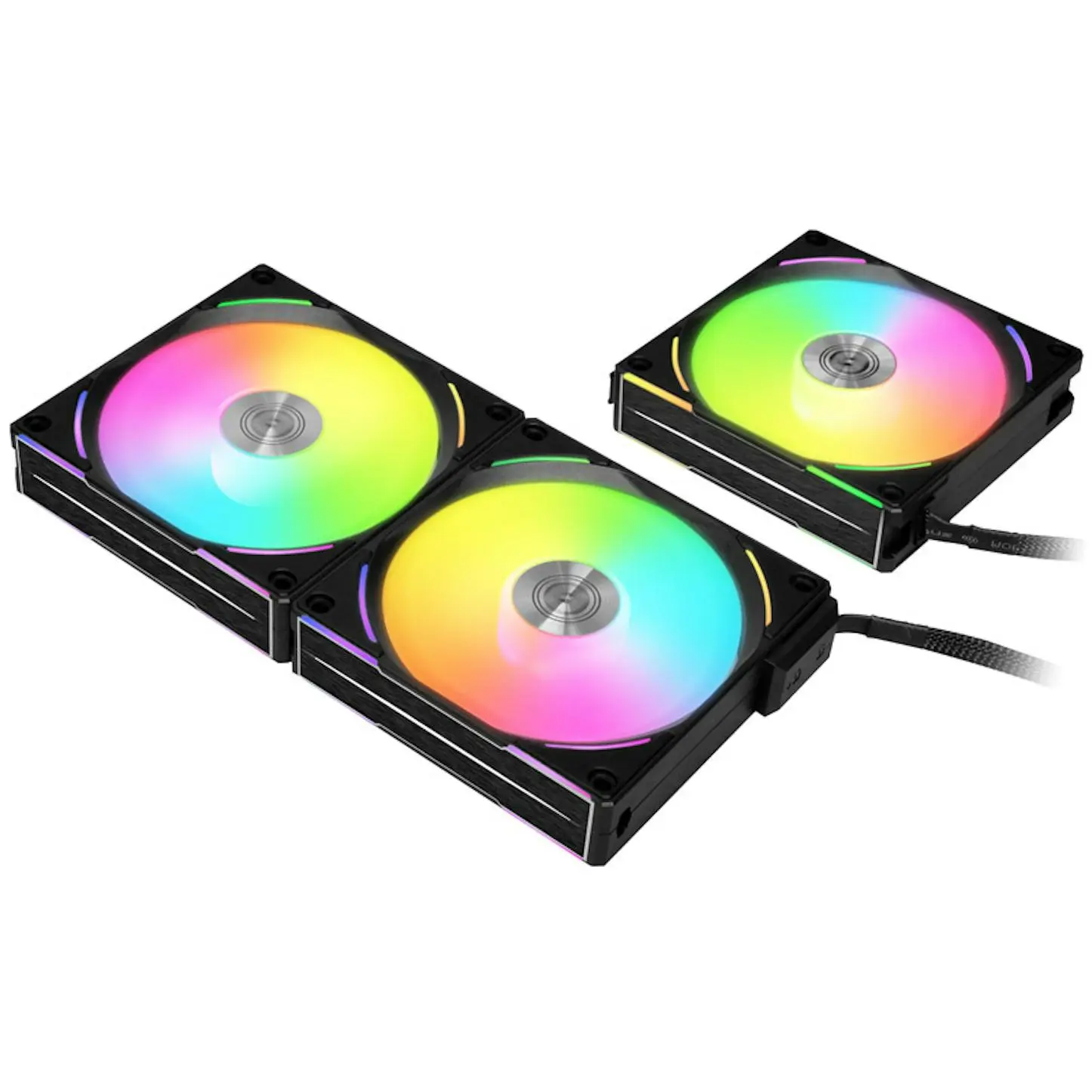 Lian Li UNI FAN AL120 V2 ARGB PWM FAN, Nero - 120 mm - immagine 4