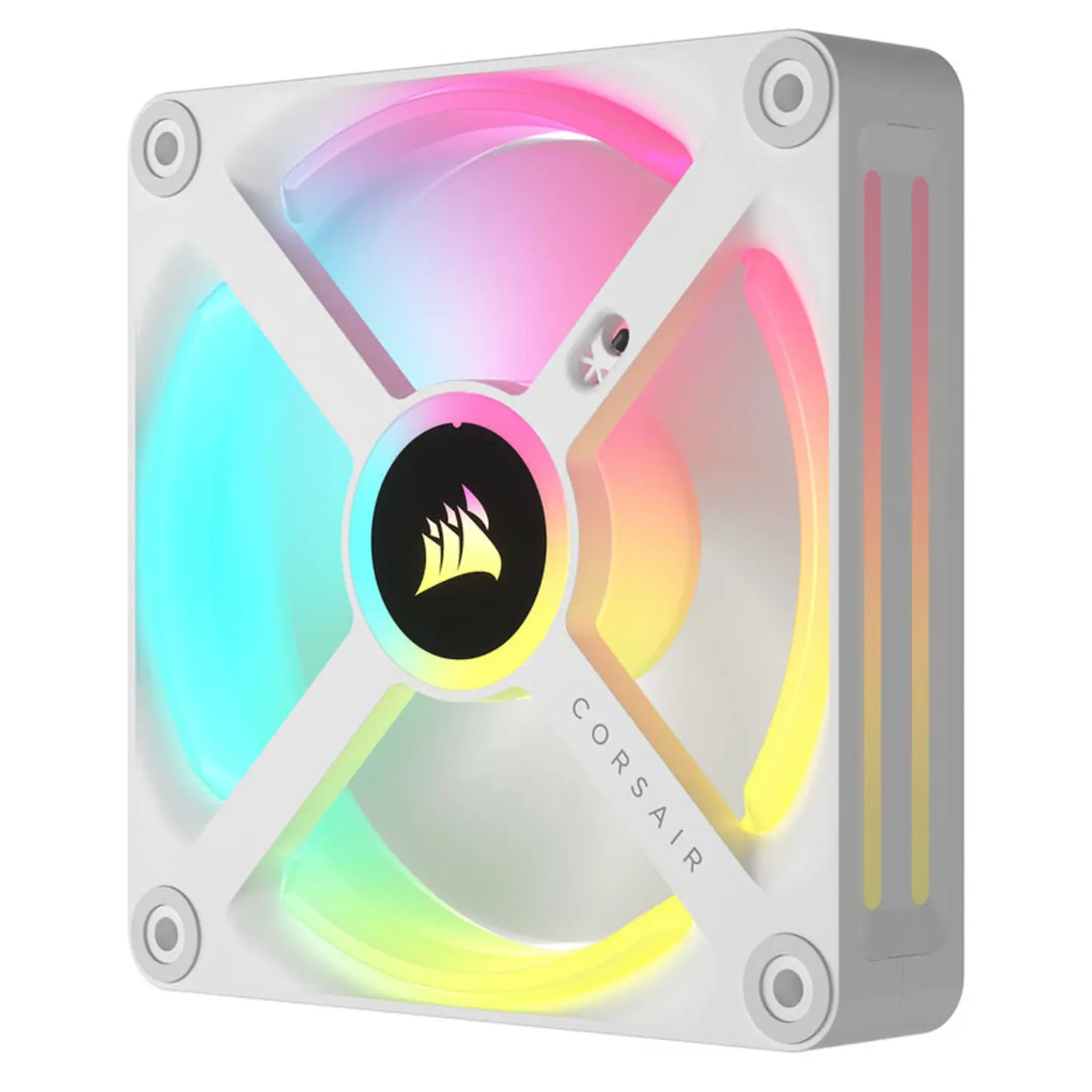Corsair iCUE LINK QX120 RGB Series, Ventola PWM - 120mm, Bianco - immagine 6