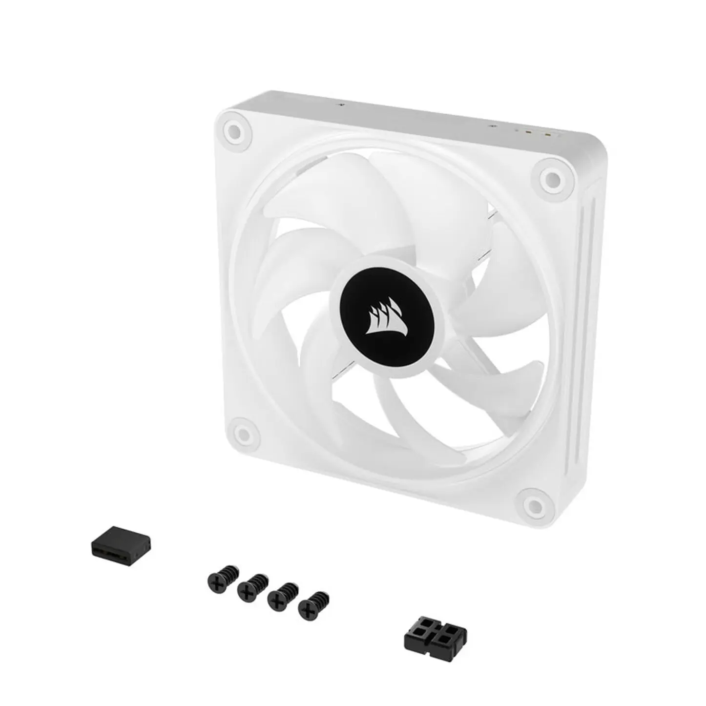 Corsair iCUE LINK QX120 RGB Series, Ventola PWM - 120mm, Bianco - immagine 7