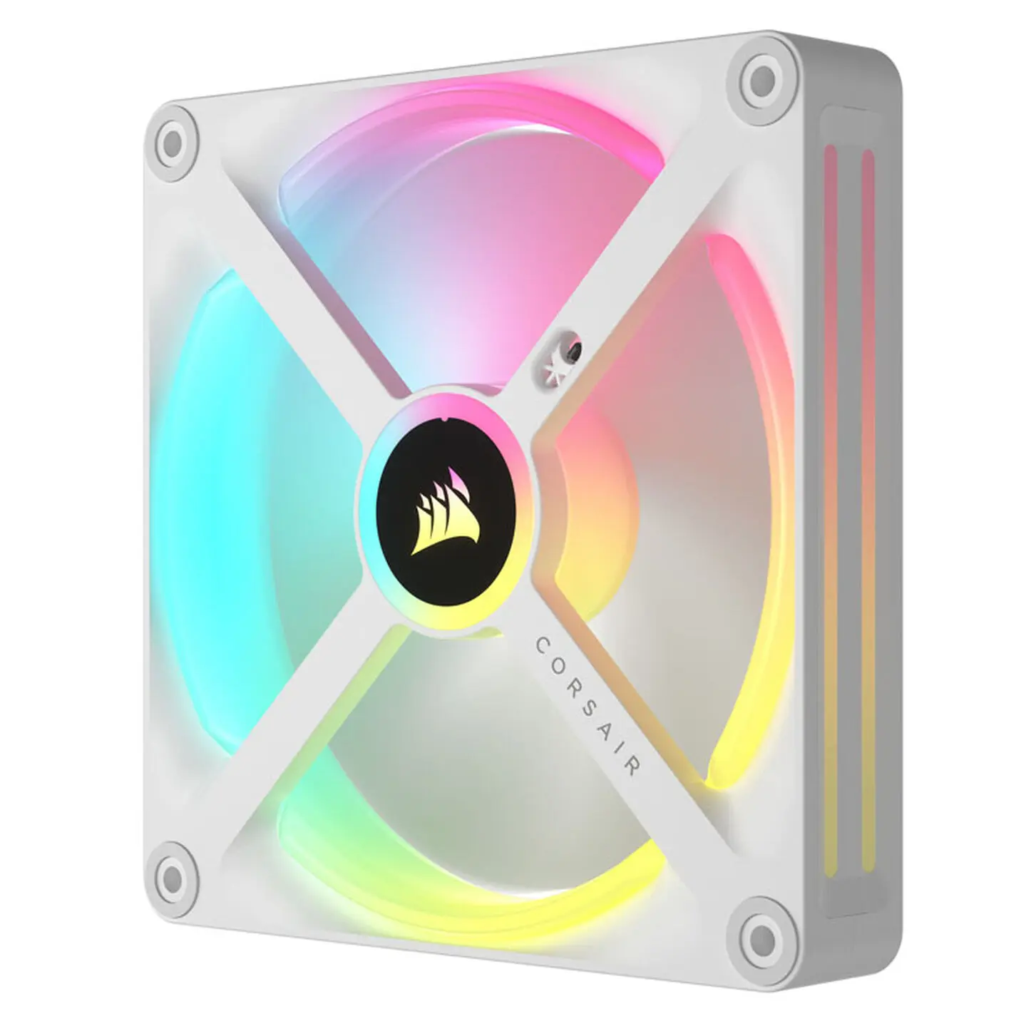 Corsair iCUE LINK QX140 RGB Series, Ventola PWM - 140mm, Bianco - immagine 4