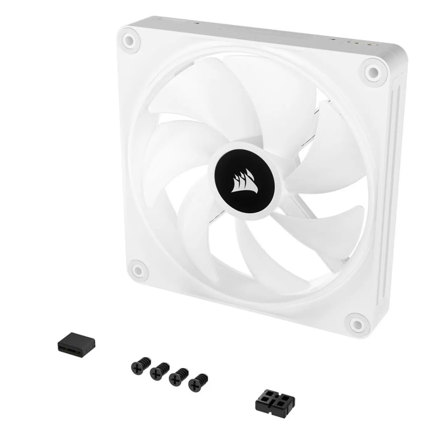 Corsair iCUE LINK QX140 RGB Series, Ventola PWM - 140mm, Bianco - immagine 7