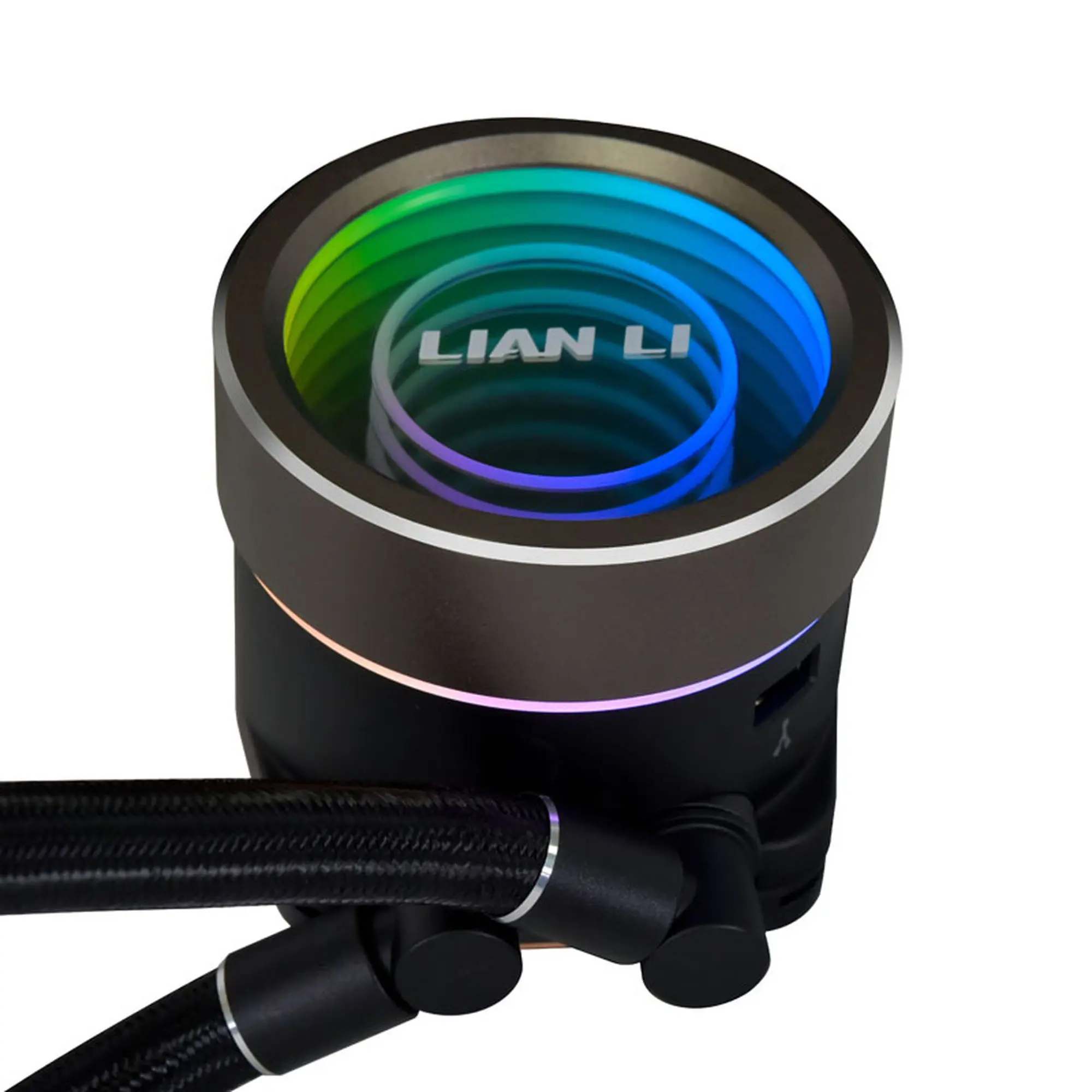 Lian Li GALAHAD II 240 Trinity, AIO Water Cooler, ARGB - Nero - immagine 3