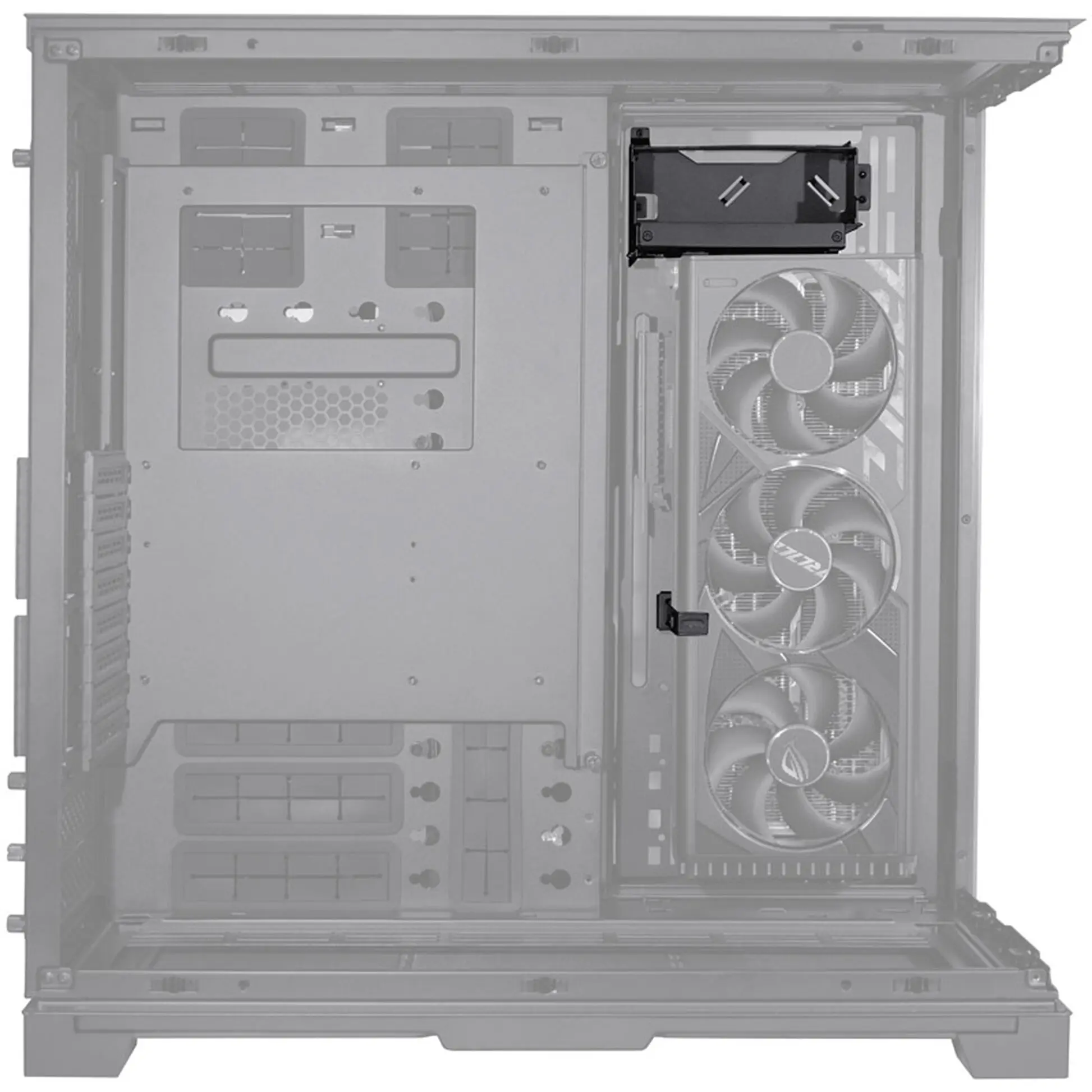 Lian Li O11DEXL-1W Staffa Verticale GPU - Bianco - immagine 3