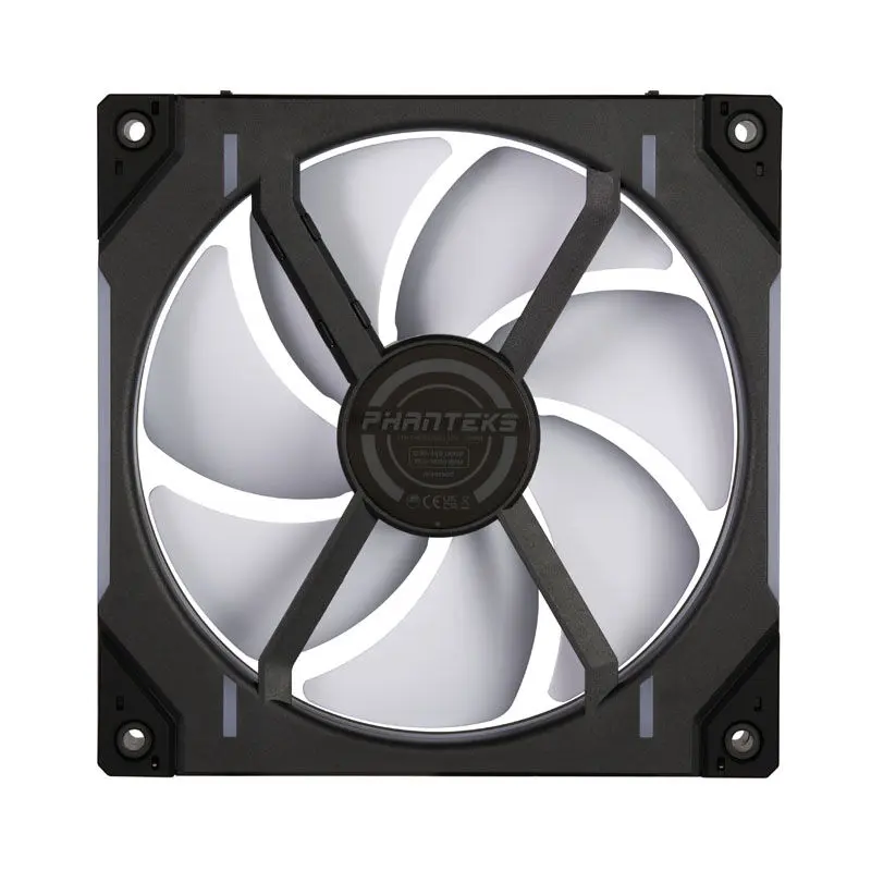 PHANTEKS D30 PWM Reverse Airflow D-RGB, 3 pcs, 140mm - Nero - immagine 4