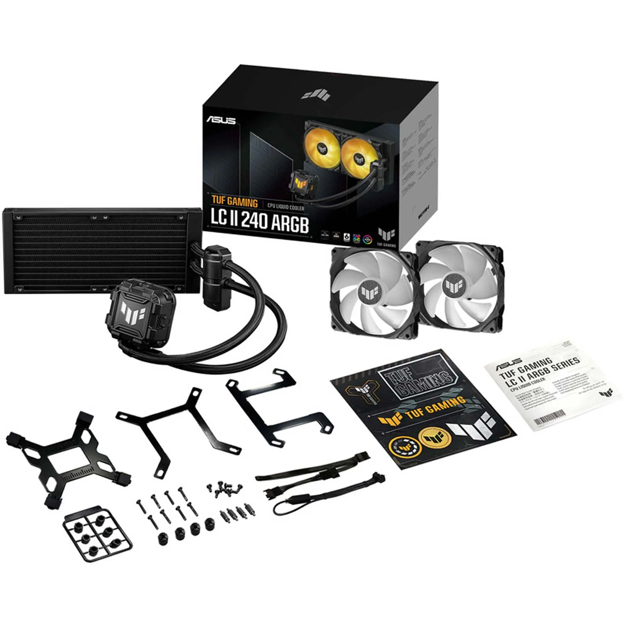 Asus TUF GAMING LC II 240 ARGB AIO CPU Liquid Cooler - 240mm - immagine 5