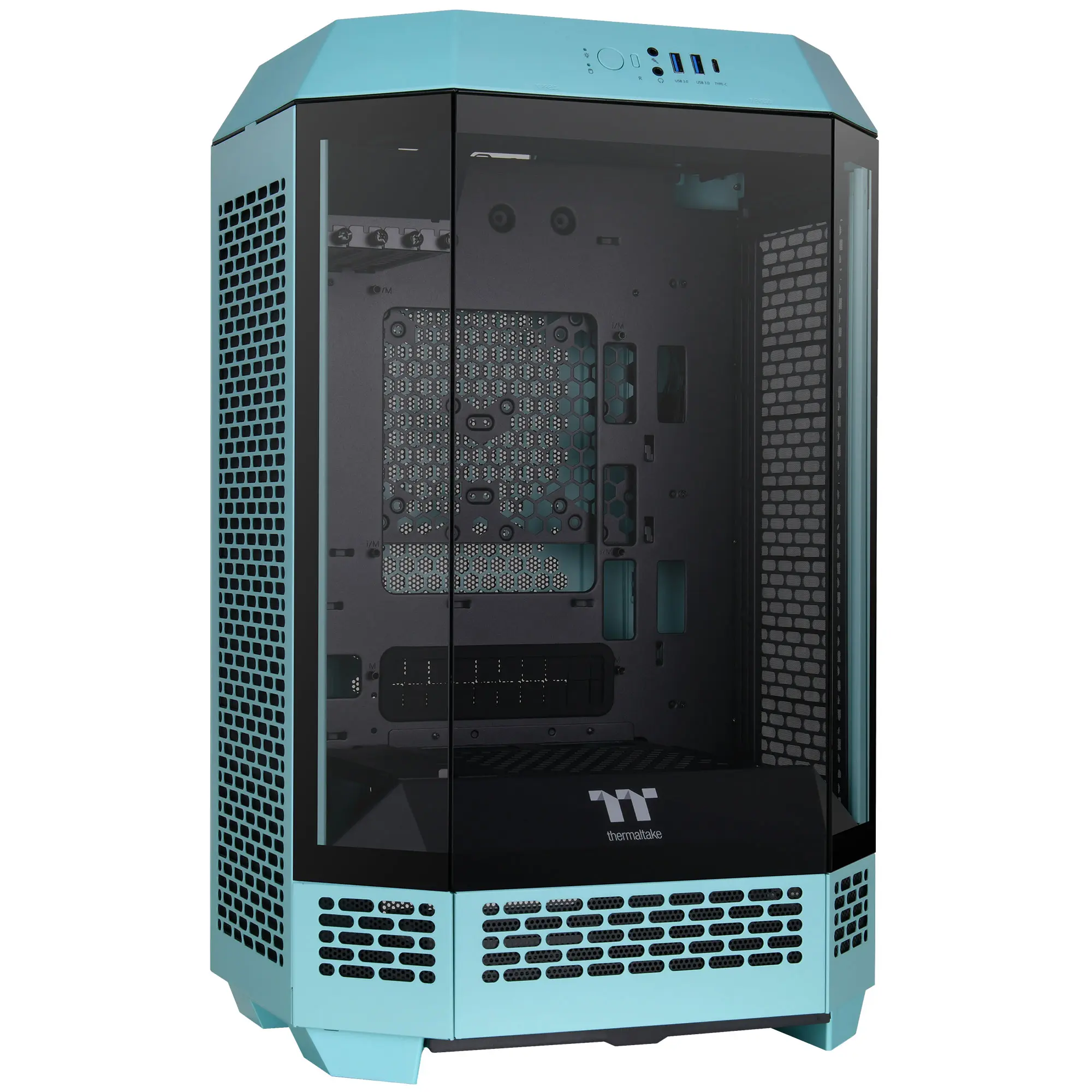 Thermaltake The Tower 300 Mini Chassis - Turquoise