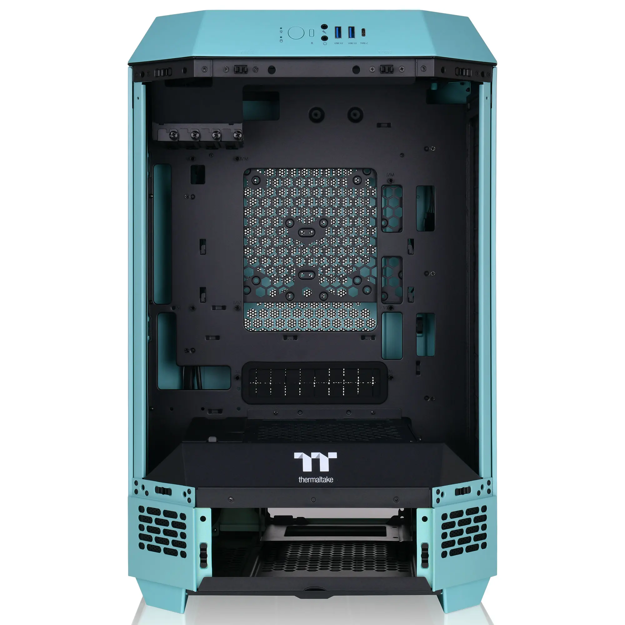 Thermaltake The Tower 300 Mini Chassis - Turquoise - immagine 2