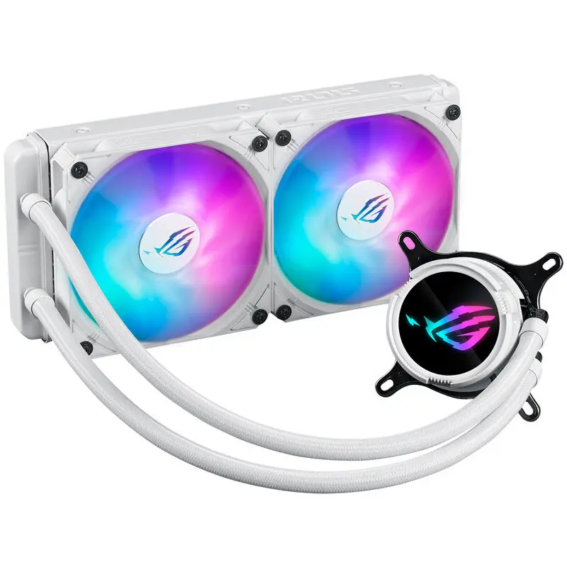 Asus ROG Strix LC III 240 ARGB AIO Liquid CPU Cooler, Bianco - 240mm