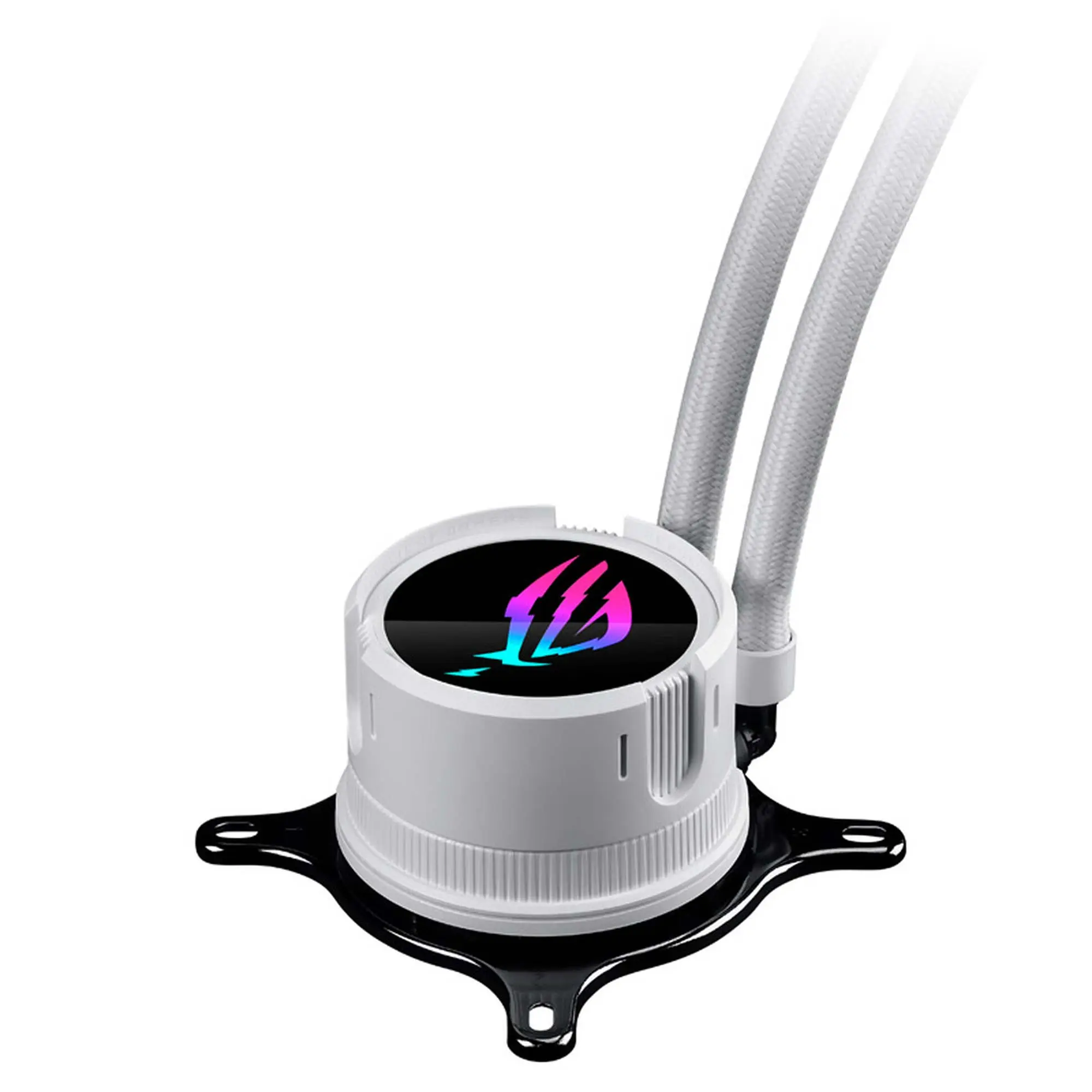 Asus ROG Strix LC III 360 ARGB AIO Liquid CPU Cooler, Bianco - 360mm - immagine 2