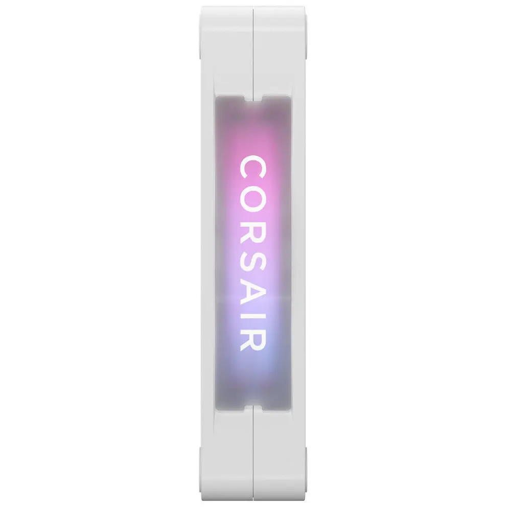 Corsair iCUE LINK RX120 RGB Series, Ventola PWM, Kit da 3 - 120mm, Bianco - immagine 5