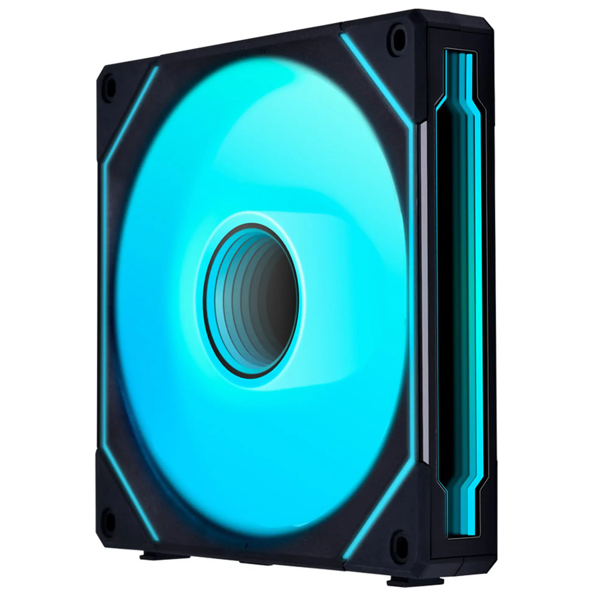 Lian Li UNI FAN SL-INF 140 ARGB PWM FAN, Reverse Blade, Daisy-Chain, Nero - 140 mm - immagine 3